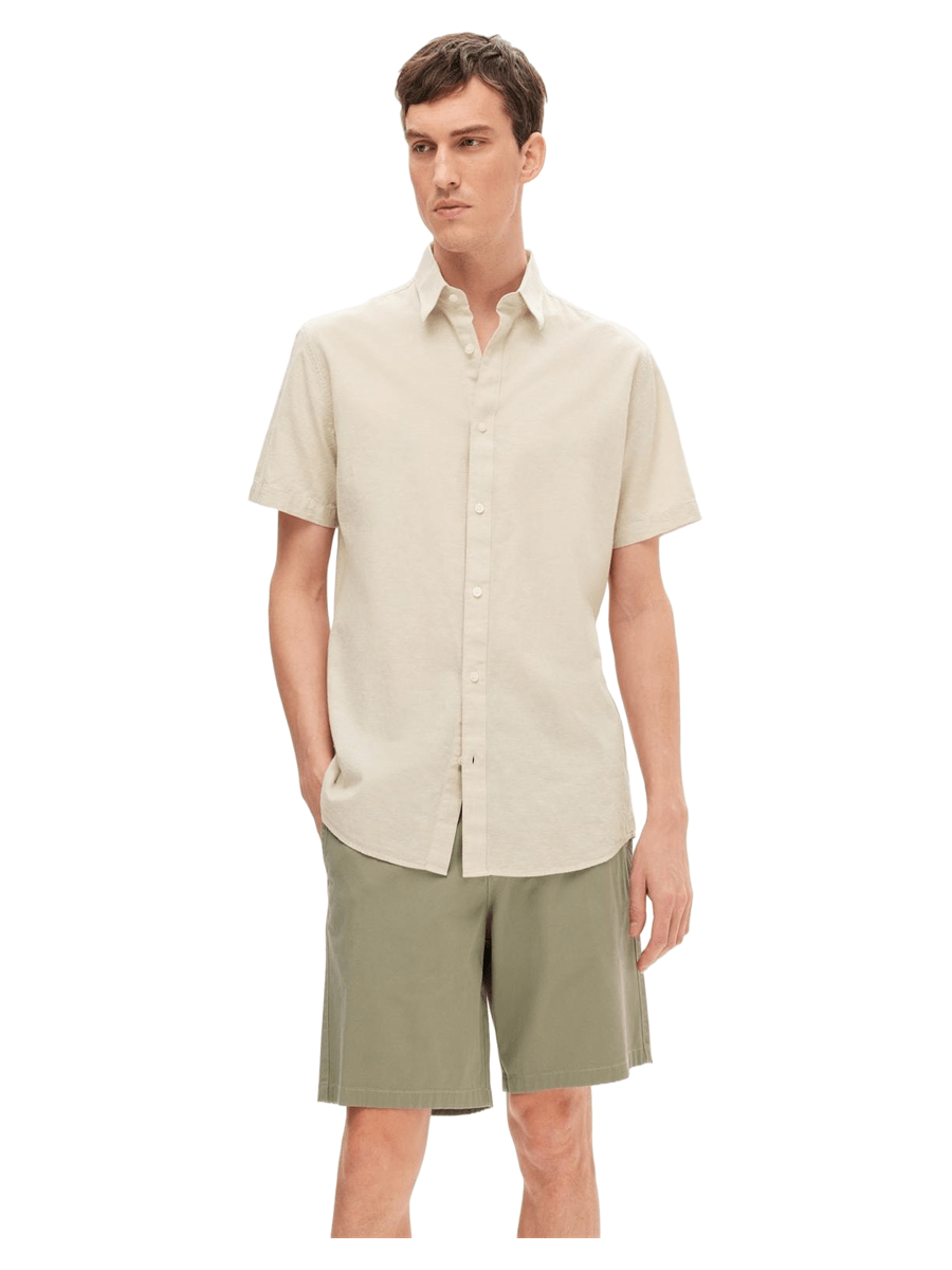 Selected Men Kortærmede skjorter 16092495_purecashmere_S - Bygholm Menswear